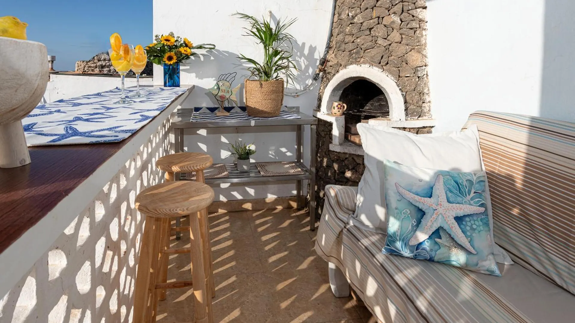 Holiday home Beachfront Two Bedrooms House Casa Toral Majanicho