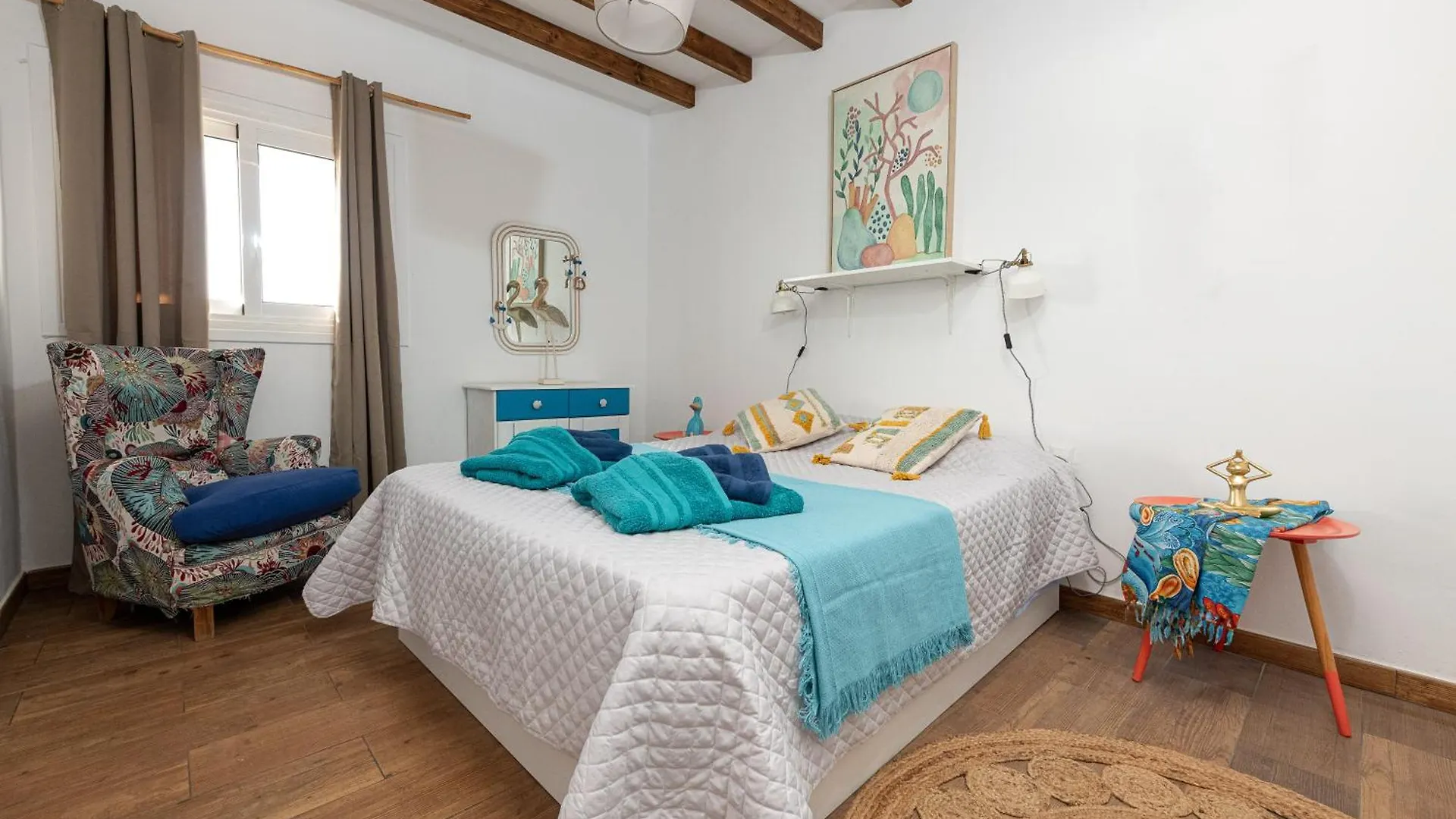 Beachfront Two Bedrooms House Casa Toral Majanicho 0*,  Spain